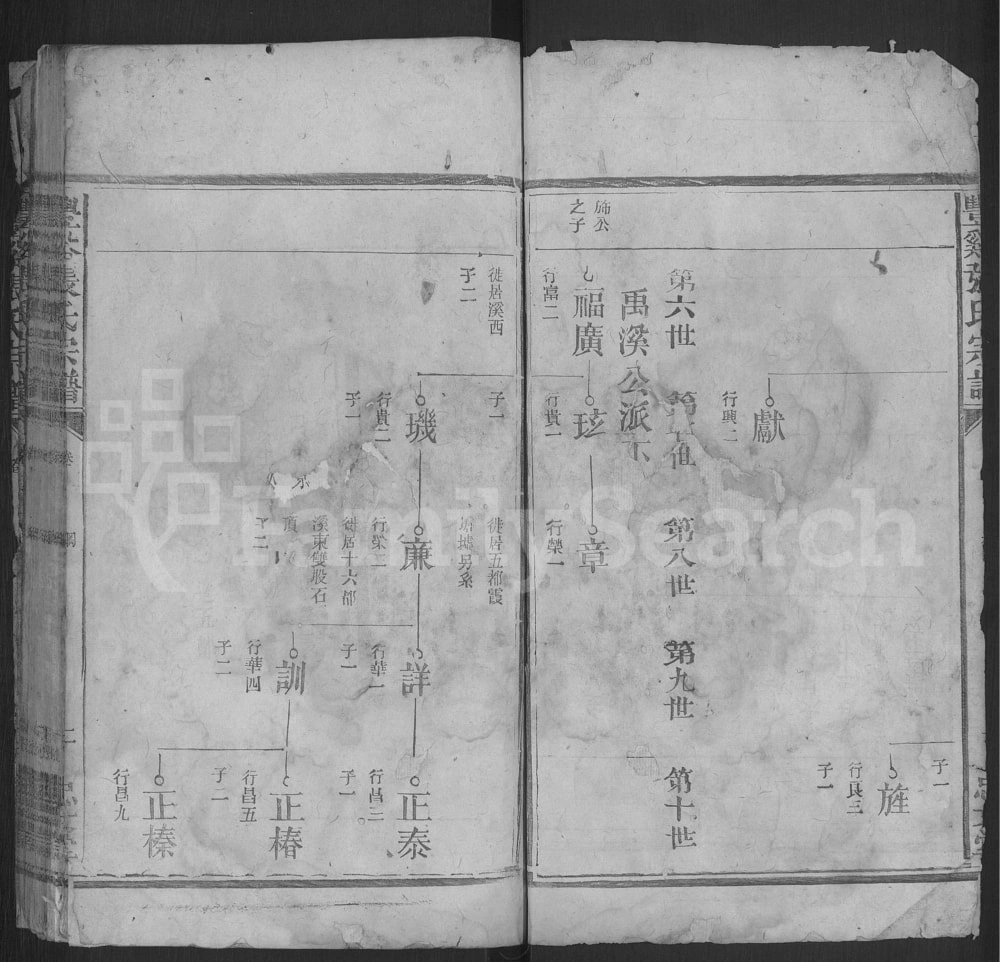 图片[4]-江西上饶广丰区丰溪塔下张氏宗谱（忠文堂）电子版PDF下载-中华家谱网