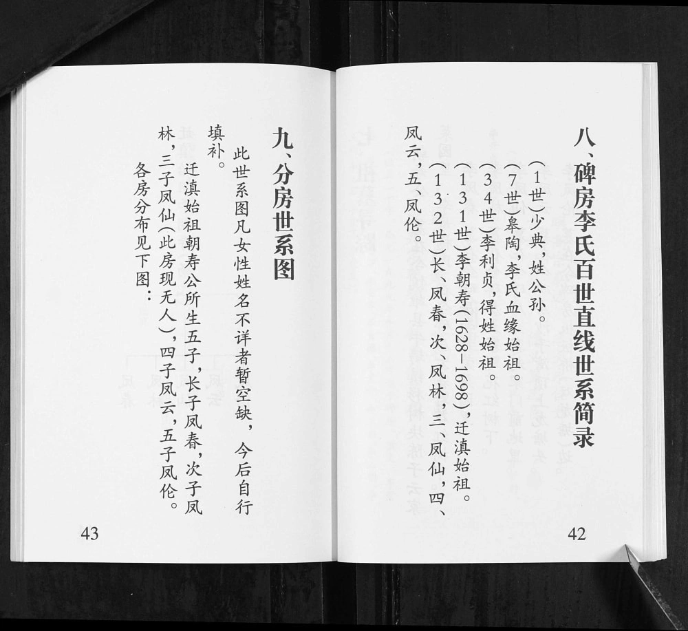 图片[8]-云南昭通镇雄县碑房李氏宗谱（陇西堂）电子版PDF下载-中华家谱网