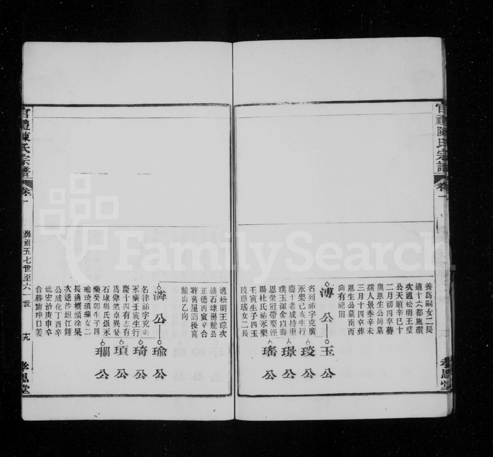 图片[8]-安徽池州青阳县官礼陈氏宗谱（孝思堂）电子版PDF下载-中华家谱网