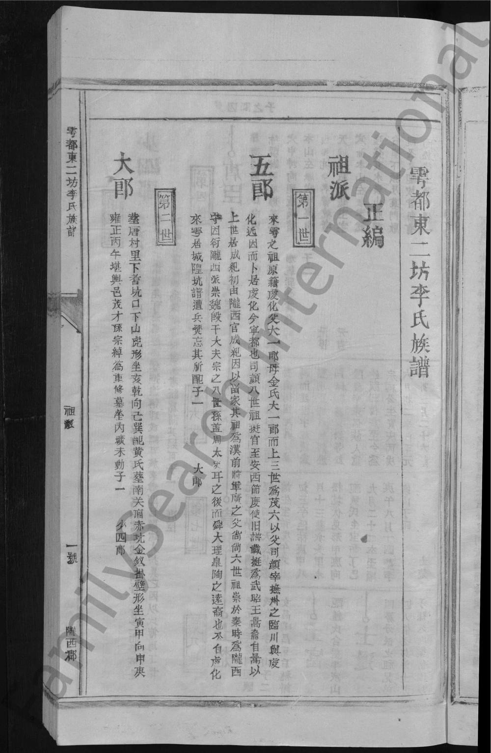 图片[3]-江西赣州于都县雩都李氏族谱（陇西堂）电子版PDF下载-中华家谱网