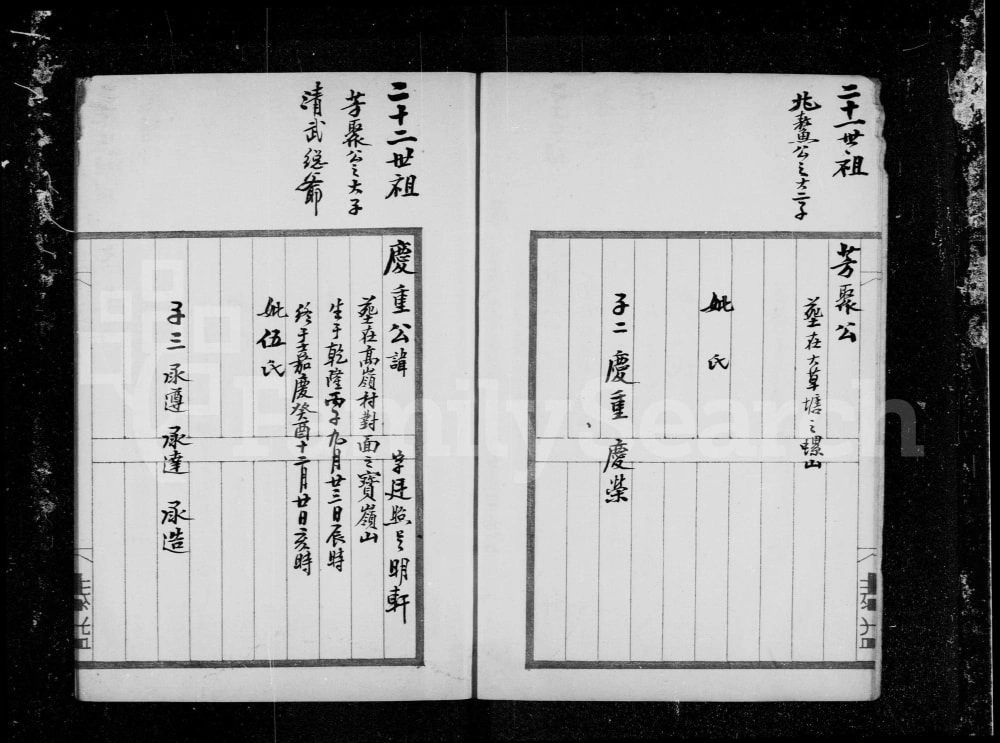 图片[2]-广东台山高岭李氏家谱电子版PDF下载-中华家谱网