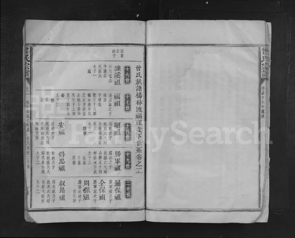 图片[5]-江西抚州南丰杨林渡曾氏宗谱电子版PDF下载-中华家谱网
