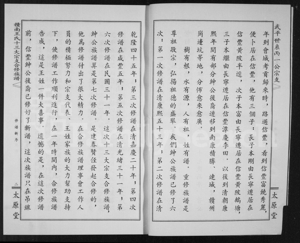 图片[3]-江西赣州南康区赣南王氏十三大宗支合修族谱（太原堂）电子版PDF下载-中华家谱网