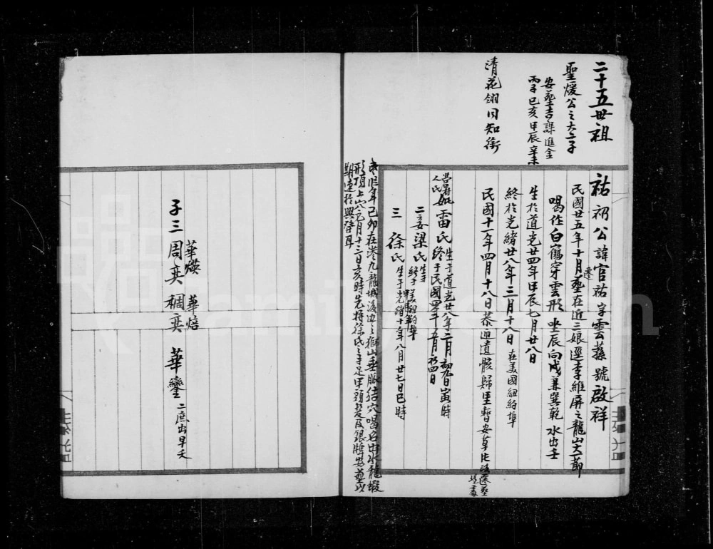 图片[4]-广东台山高岭李氏家谱电子版PDF下载-中华家谱网
