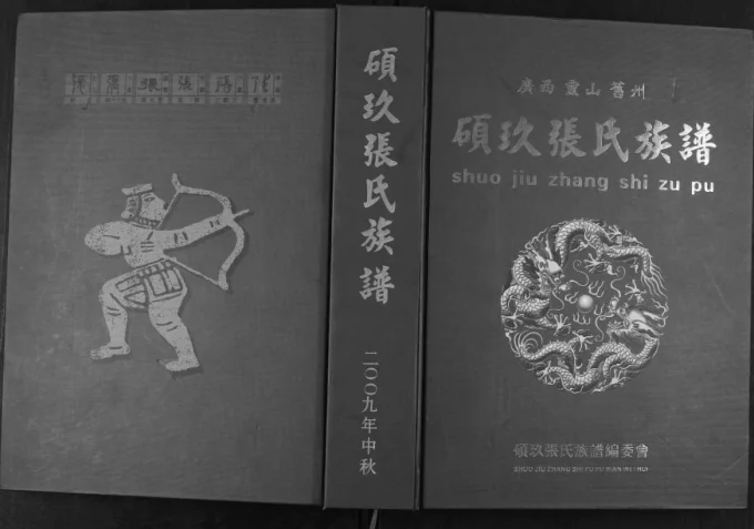 广西钦州灵山县硕玖张氏族谱电子版PDF下载-中华家谱网