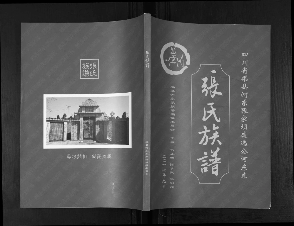图片[1]-四川达州渠县张氏族谱电子版PDF下载-中华家谱网