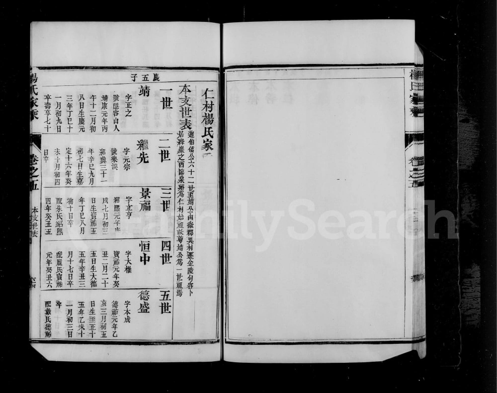 图片[3]-江苏句容仁村杨氏家乘电子版PDF下载-中华家谱网