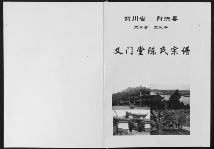 四川射洪陈氏宗谱（义门堂）电子版PDF下载-中华家谱网