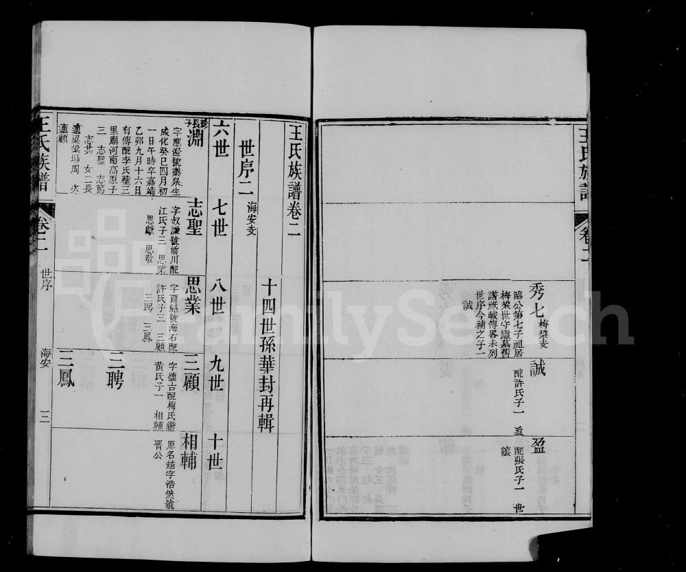 图片[4]-江苏南通海安王氏族谱电子版PDF下载-中华家谱网