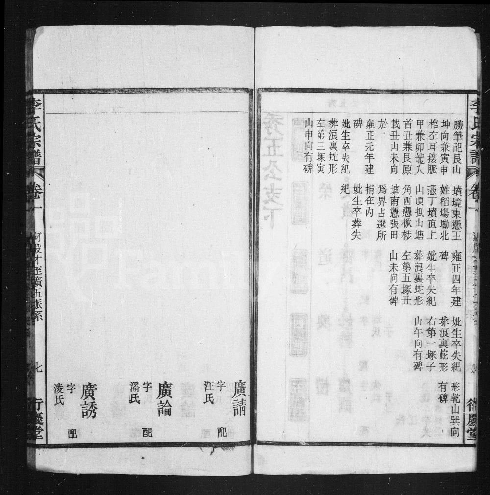 图片[8]-安徽安庆怀宁李氏宗谱（衍庆堂）电子版PDF下载-中华家谱网