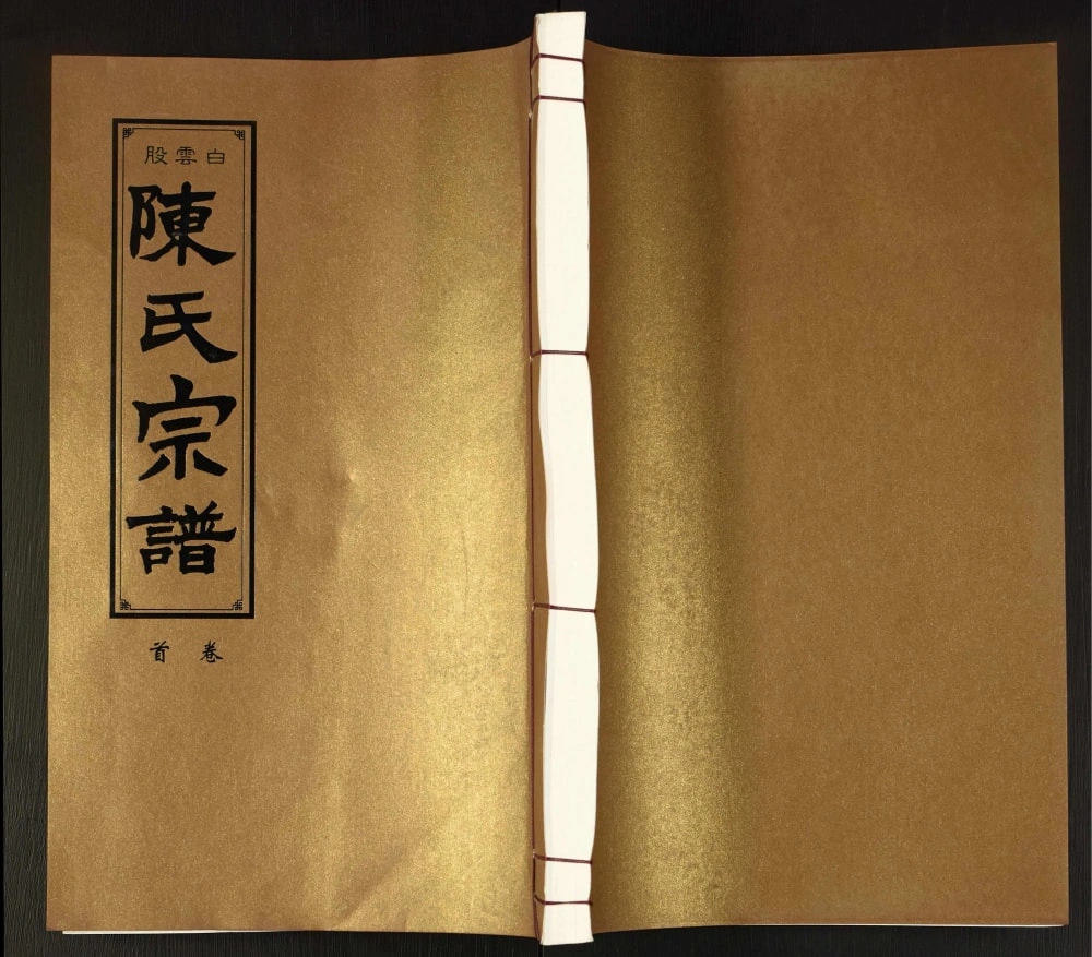 图片[1]-安徽铜陵枞阳县白云股陈氏宗谱（星聚堂）电子版PDF下载-中华家谱网