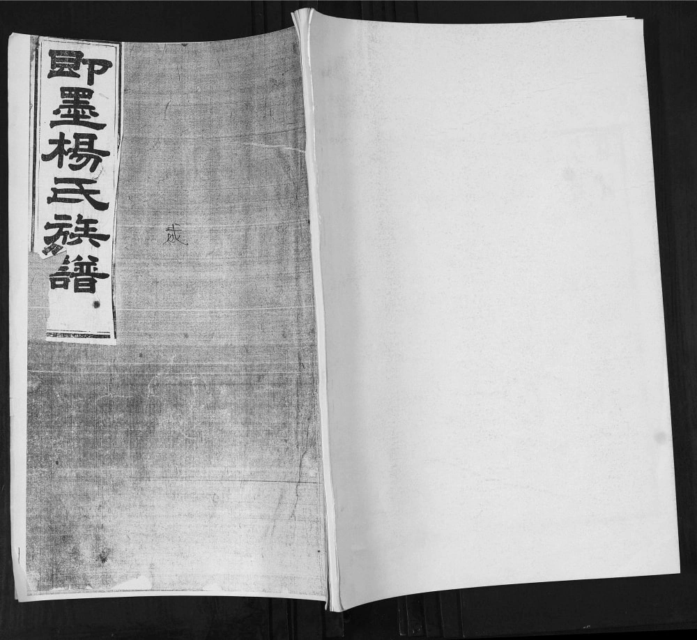 图片[1]-山东青岛即墨栲栳村杨氏族谱电子版PDF下载-中华家谱网