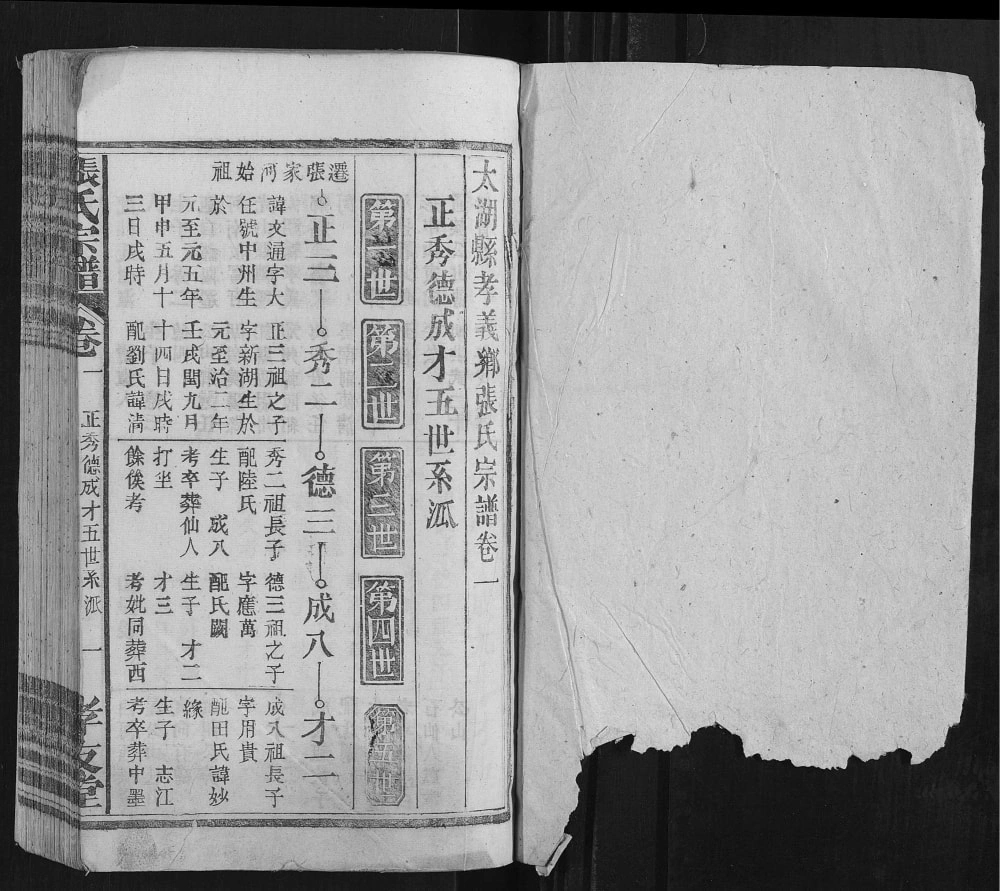 图片[2]-安徽安庆太湖县张氏宗谱（孝友堂）电子版PDF下载-中华家谱网