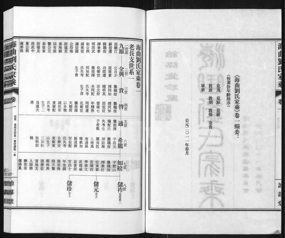 图片[3]-山东日照海曲刘氏家乘（诒谋堂）电子版PDF下载-中华家谱网