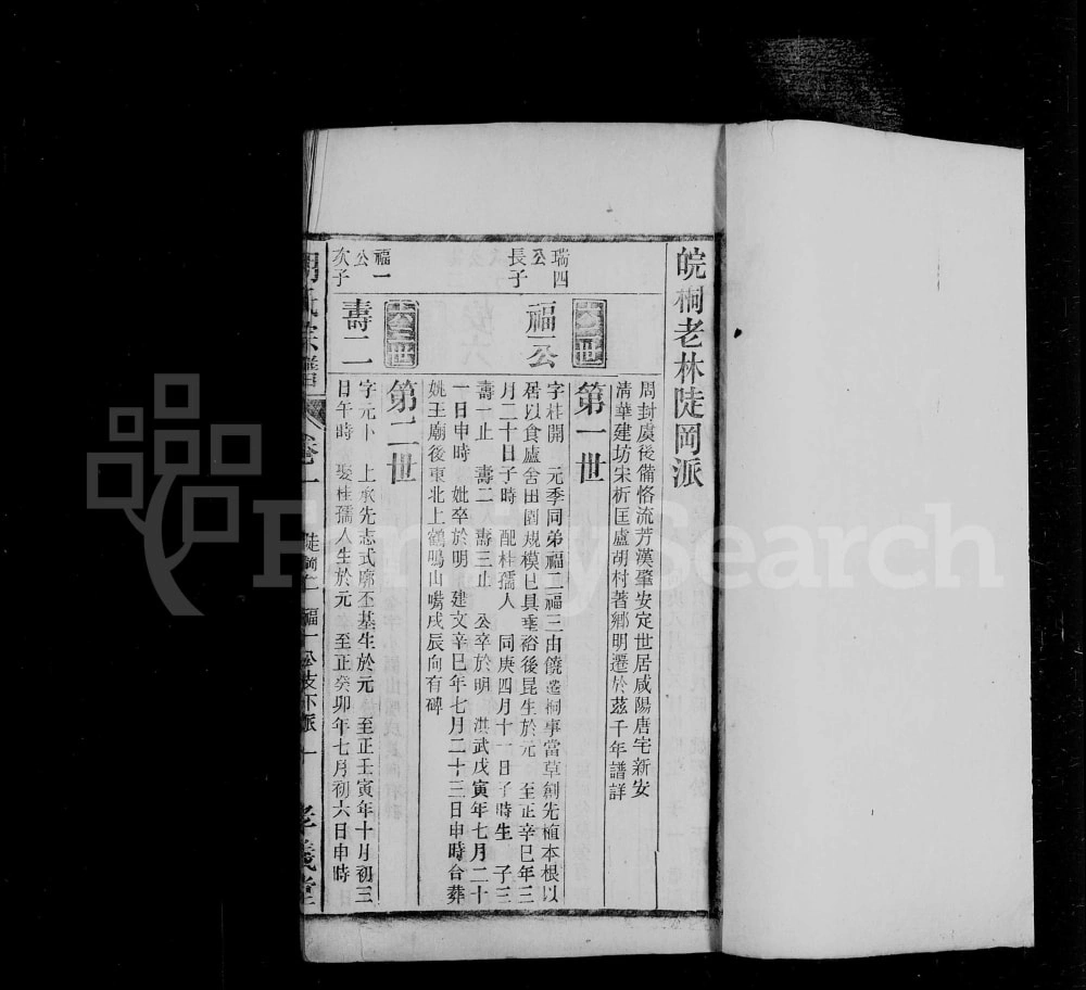 图片[5]-安徽桐城皖桐胡氏宗谱（孝义堂）电子版PDF下载-中华家谱网