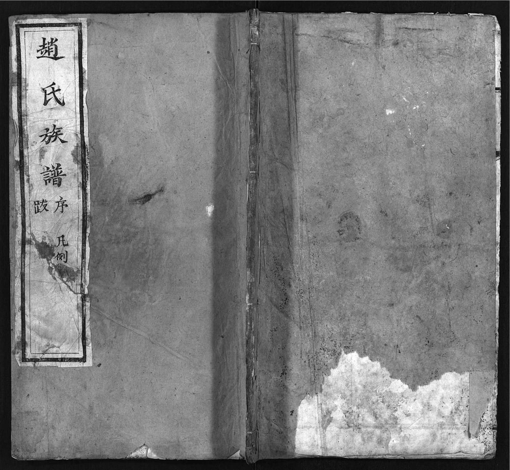 图片[1]-山东安丘景芝赵氏族谱电子版PDF下载-中华家谱网