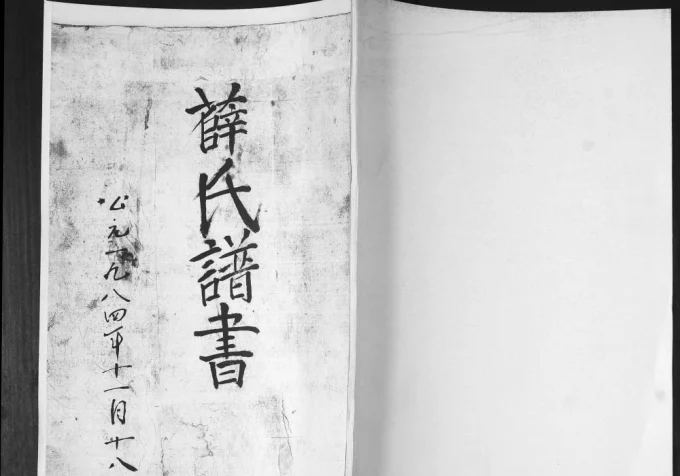 山东青岛即墨薛氏谱书-中华家谱网