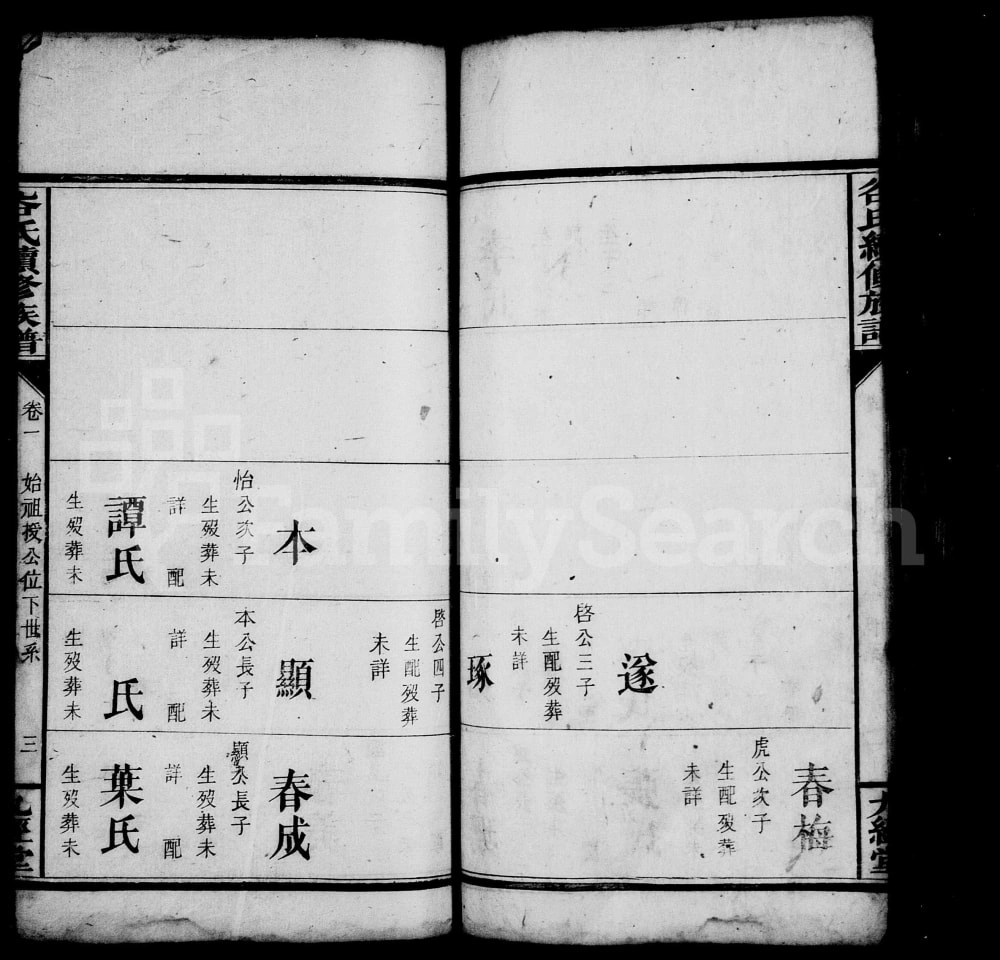 图片[6]-湖南邵阳邵陵谷氏续修族谱（九经堂）电子版PDF下载-中华家谱网