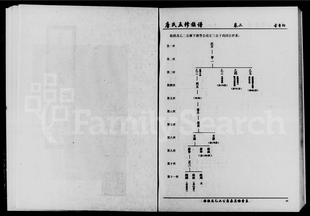 图片[3]-湖南永州东安县唐氏五修族谱电子版PDF下载-中华家谱网