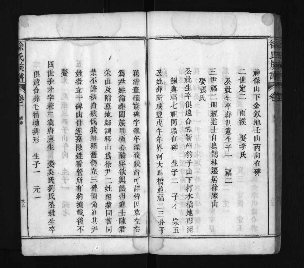 图片[5]-湖北黄冈浠水徐家山徐氏族谱（东海堂）电子版PDF下载-中华家谱网