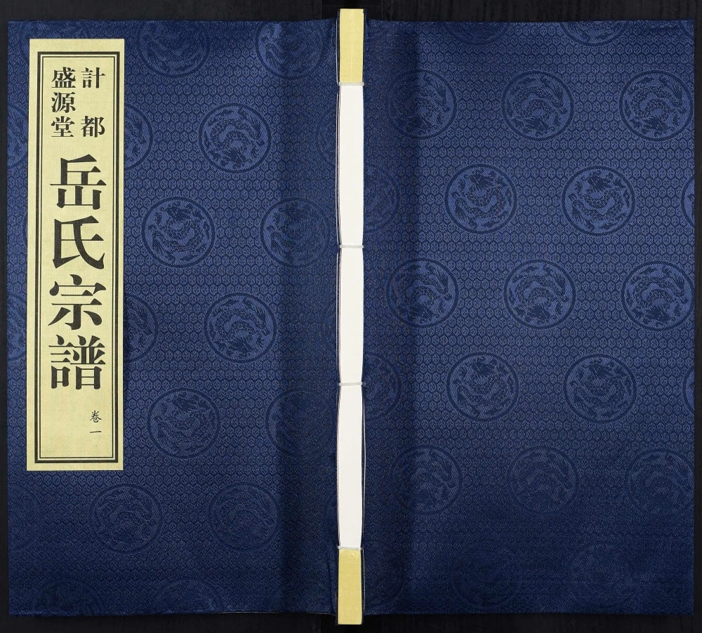 图片[1]-甘肃平凉庄浪县岳氏宗谱（盛源堂）电子版PDF下载-中华家谱网