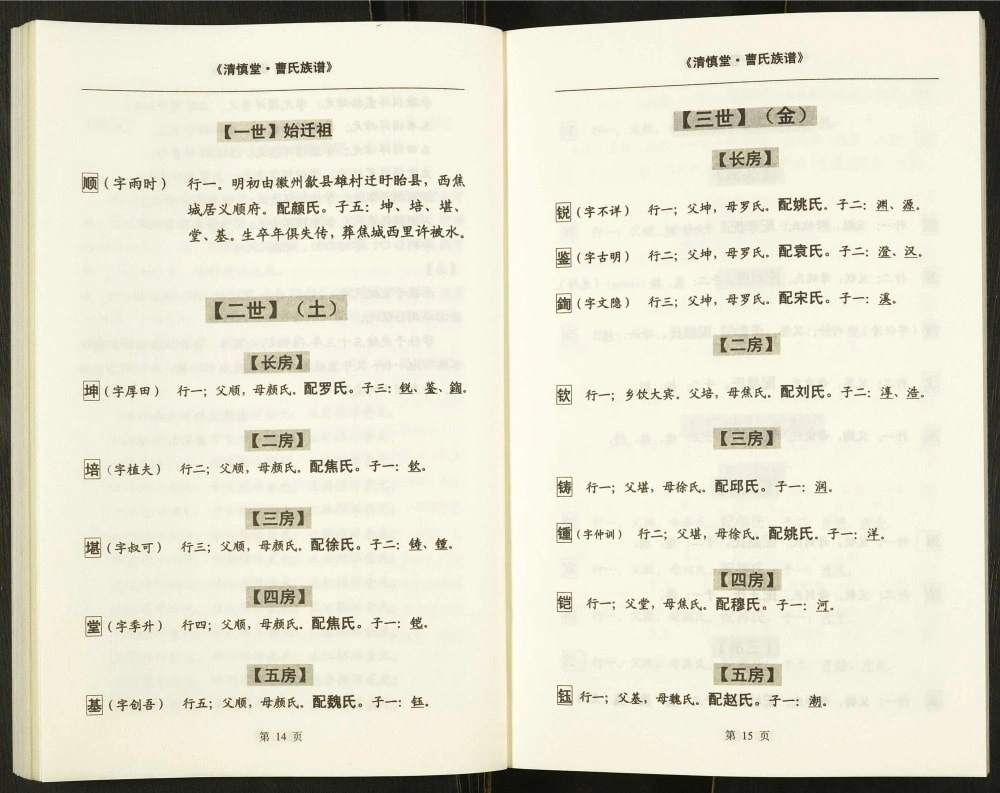 图片[3]-安徽明光曹氏宗谱（清慎堂）电子版PDF下载-中华家谱网