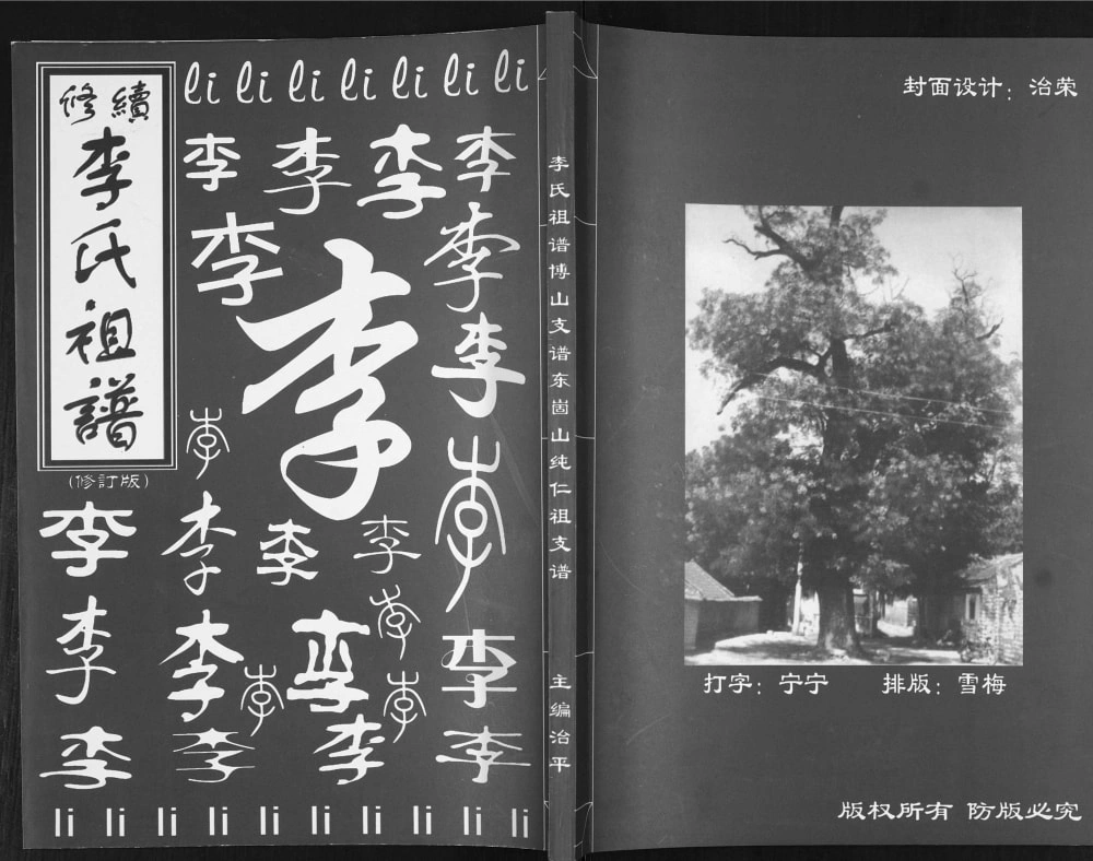 图片[1]-山东淄博李氏祖谱博山支谱东崮山纯仁祖支谱电子版PDF下载-中华家谱网