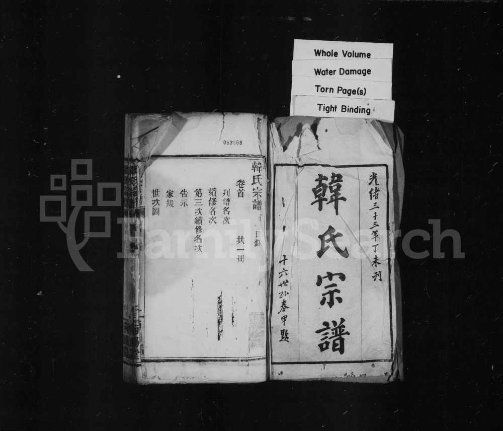 图片[2]-湖北武汉韩氏宗谱（南阳堂）电子版PDF下载-中华家谱网