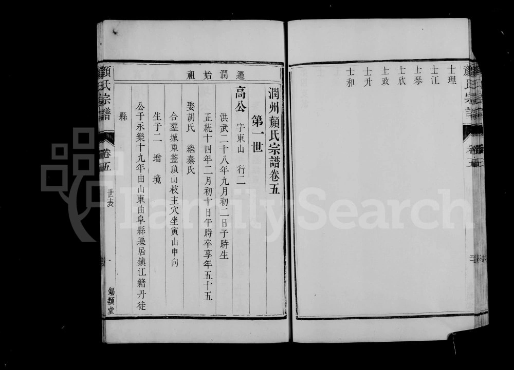 图片[3]-江苏镇江润州颜氏宗谱（锡类堂）电子版PDF下载-中华家谱网