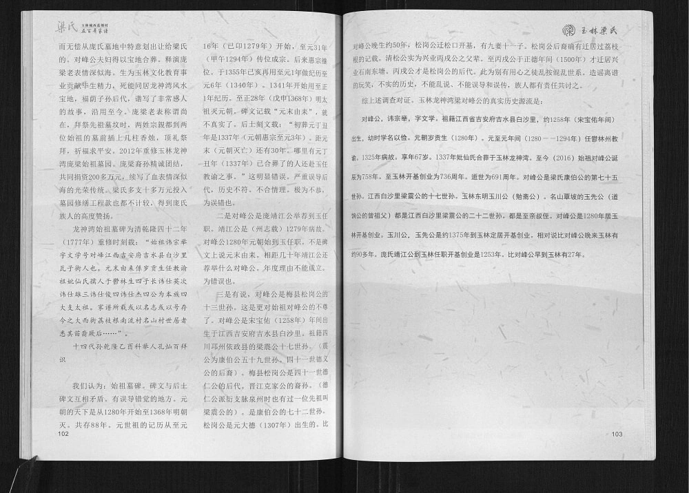 图片[5]-广西玉林城西莲塘村梁氏五百年家谱电子版PDF下载-中华家谱网