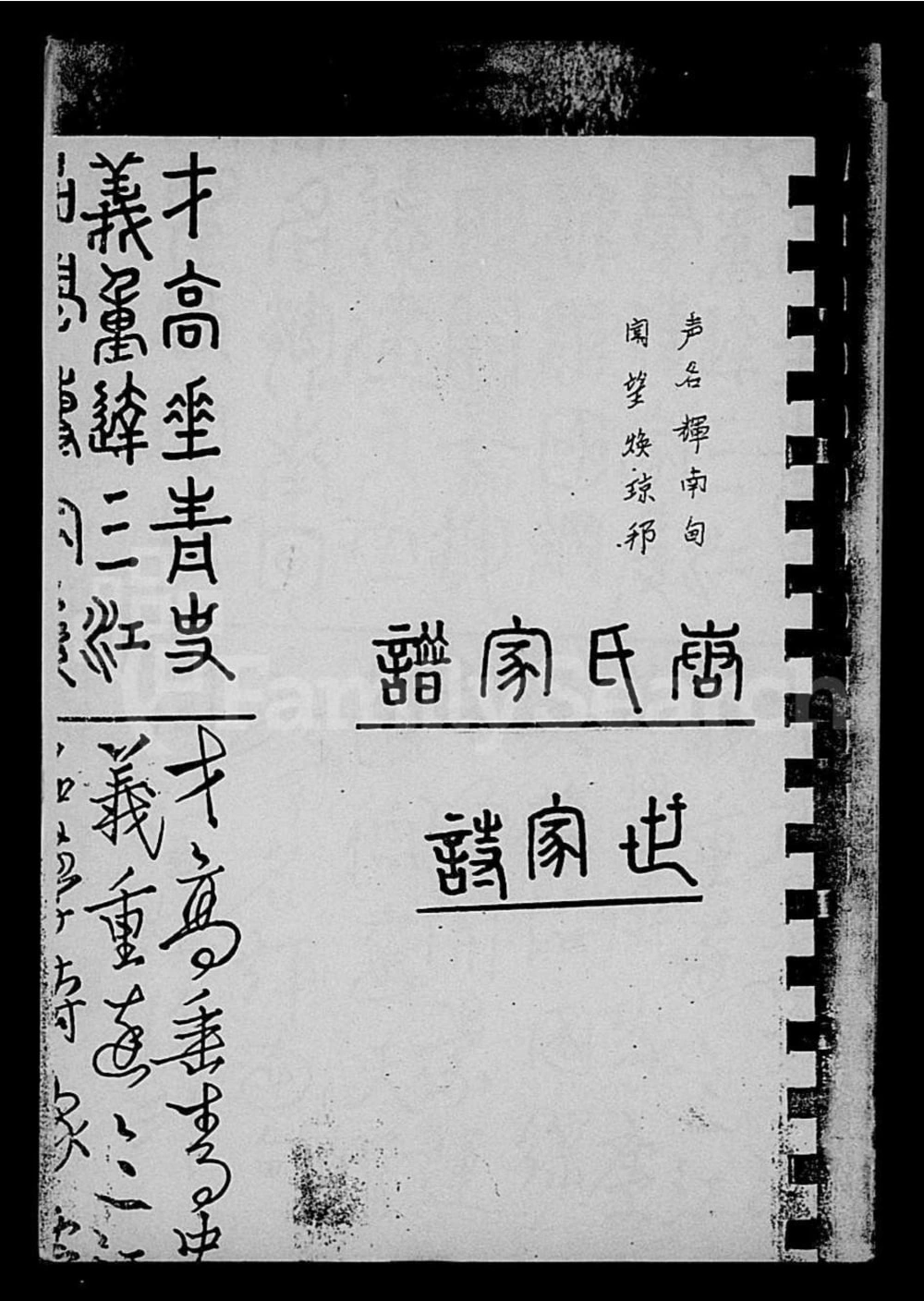 图片[2]-海南文昌荔枝塘村唐氏修家谱（特奏堂）电子版PDF下载-中华家谱网