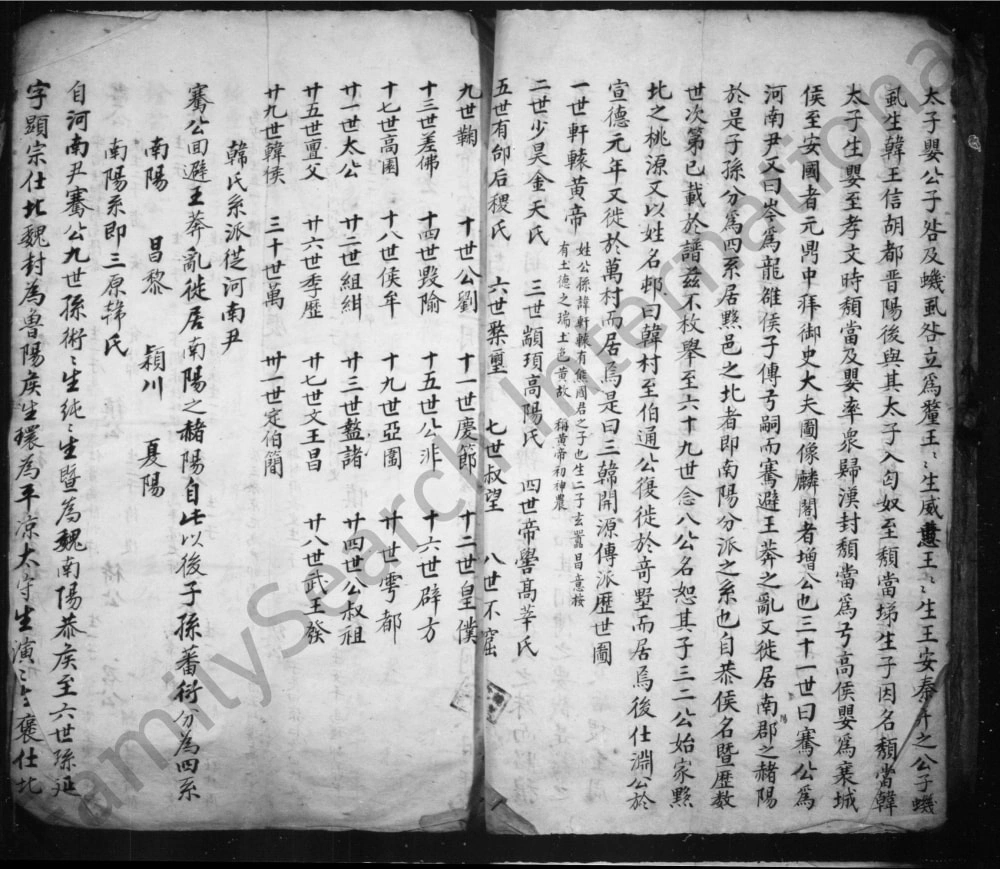 图片[3]-安徽黄山黟县南阳韩氏宗谱电子版PDF下载-中华家谱网