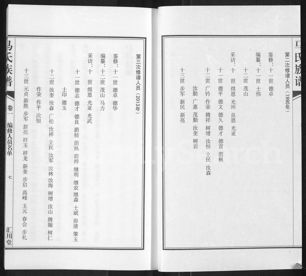 图片[3]-江苏连云港东海县马氏族谱（汇川堂）电子版PDF下载-中华家谱网
