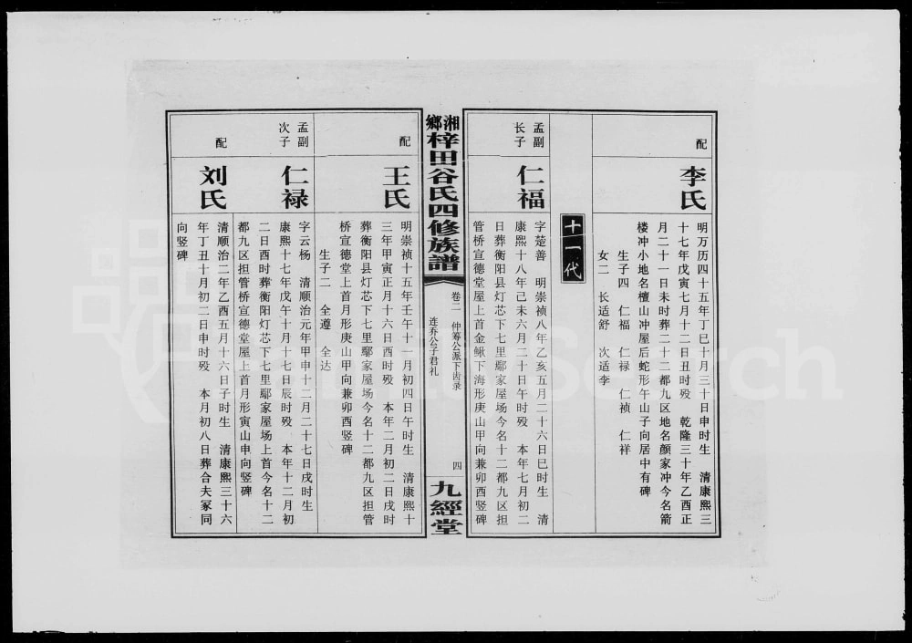 图片[8]-湖南湘乡梓田谷氏四修族谱（九经堂）电子版PDF下载-中华家谱网