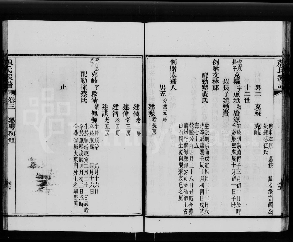 图片[6]-广东佛山南海区重修颜氏迁粤家谱电子版PDF下载-中华家谱网