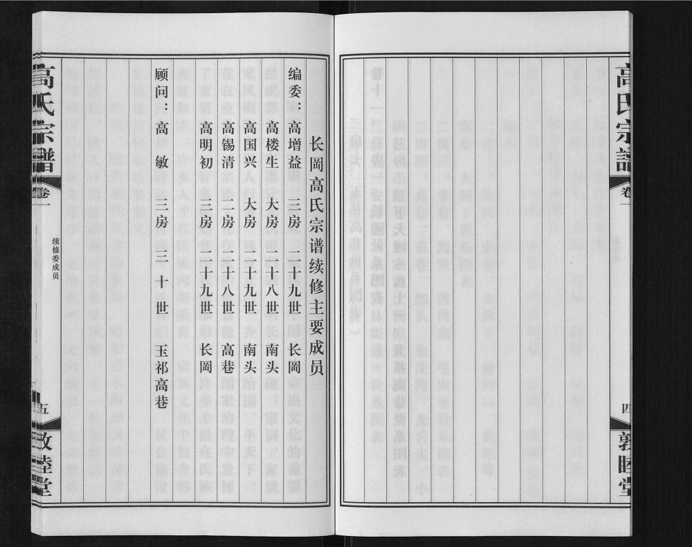 图片[2]-江苏无锡长冈高氏宗谱（敦睦堂）电子版PDF下载-中华家谱网