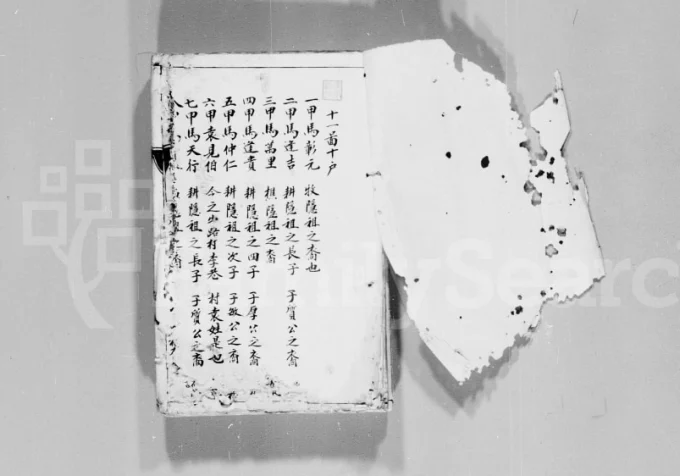 广东江门新会马氏族谱电子版PDF下载-中华家谱网