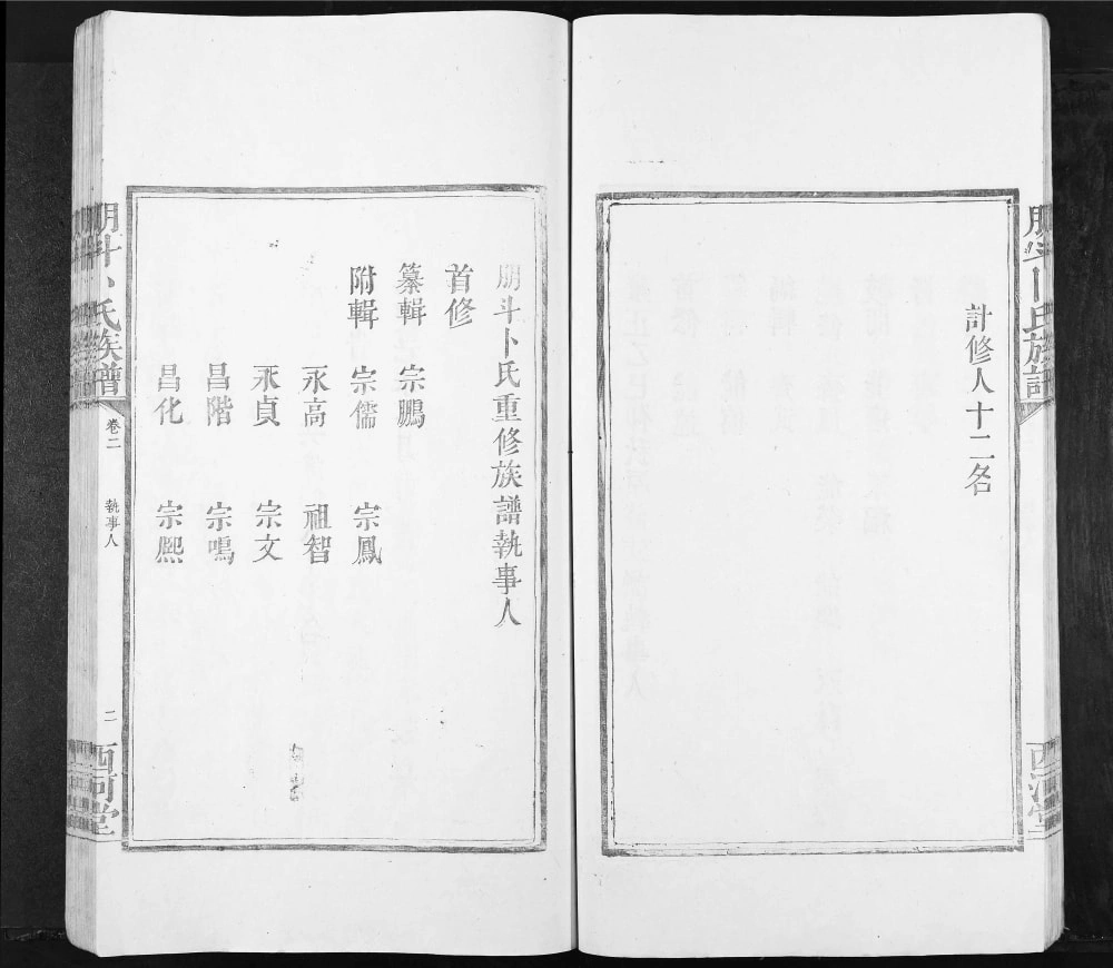 图片[3]-湖南浏阳朋斗卜氏族谱（西河堂）电子版PDF下载-中华家谱网