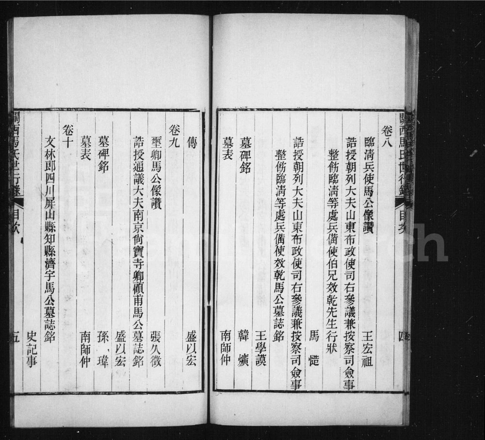 图片[5]-陕西渭南大荔县关西马氏世行录（敦伦堂）电子版PDF下载-中华家谱网