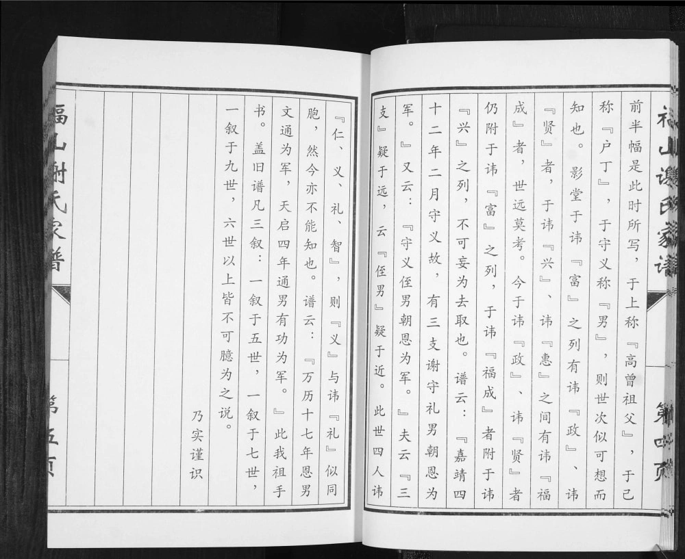 图片[4]-山东烟台福山区谢氏家谱下夼支谱电子版PDF下载-中华家谱网