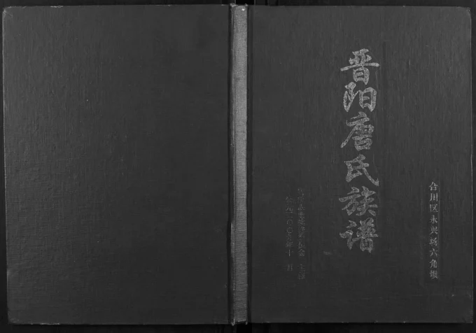 重庆合川区晋阳唐氏族谱电子版PDF下载-中华家谱网