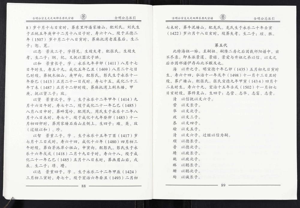 图片[4]-重庆大足区唐氏宗谱全明公宗支大足双牌系电子版PDF下载-中华家谱网