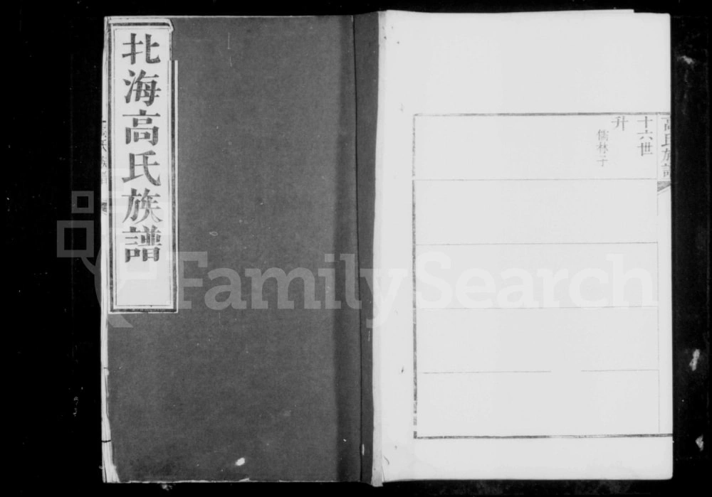 图片[1]-山东潍坊北海高氏族谱电子版PDF下载-中华家谱网