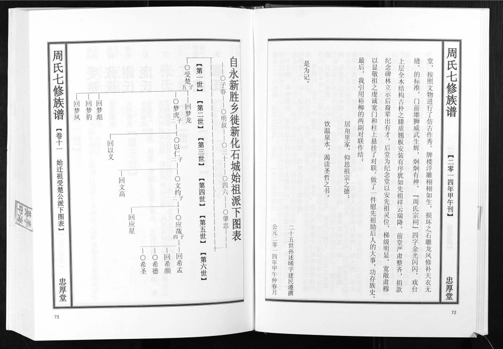 图片[5]-湖南娄底新化县周氏七修族谱（忠厚堂）电子版PDF下载-中华家谱网
