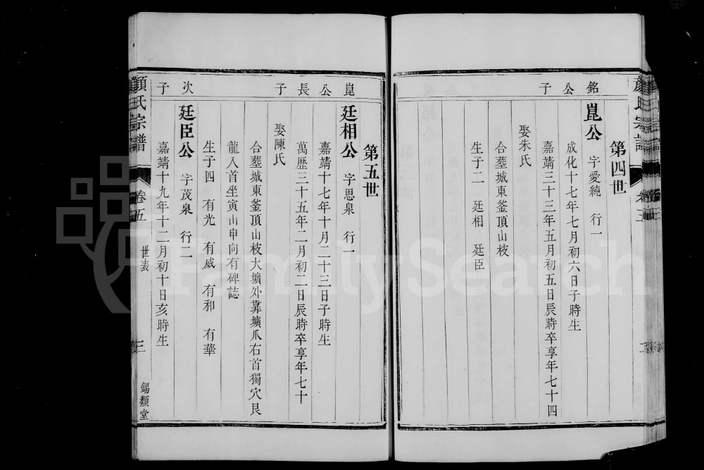 图片[5]-江苏镇江润州颜氏宗谱（锡类堂）电子版PDF下载-中华家谱网