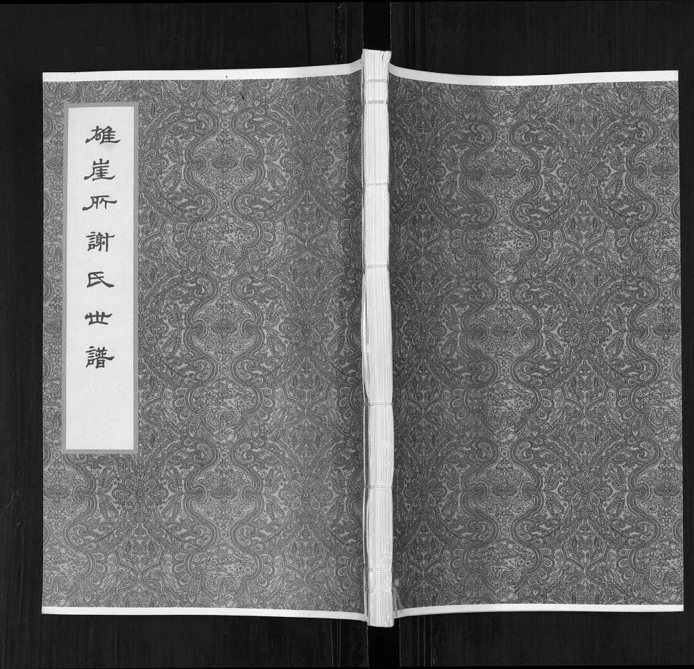 图片[1]-山东青岛即墨雄崖所谢氏世谱电子版PDF下载-中华家谱网