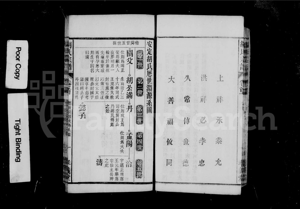 图片[3]-安徽桐城皖桐胡氏宗谱（孝义堂）电子版PDF下载-中华家谱网