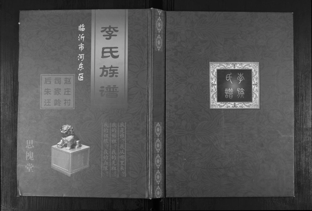 图片[1]-山东临沂河东区赵庄村司家岭后朱汪李氏族谱（思槐堂）电子版PDF下载-中华家谱网