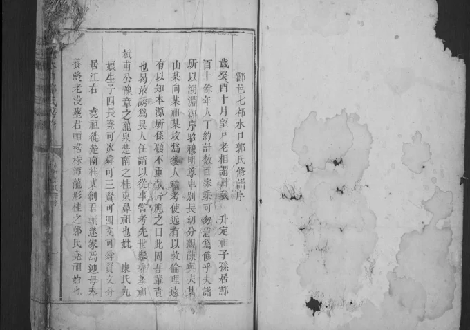 湖南株洲炎陵县酃邑水口郭氏房谱电子版PDF下载-中华家谱网