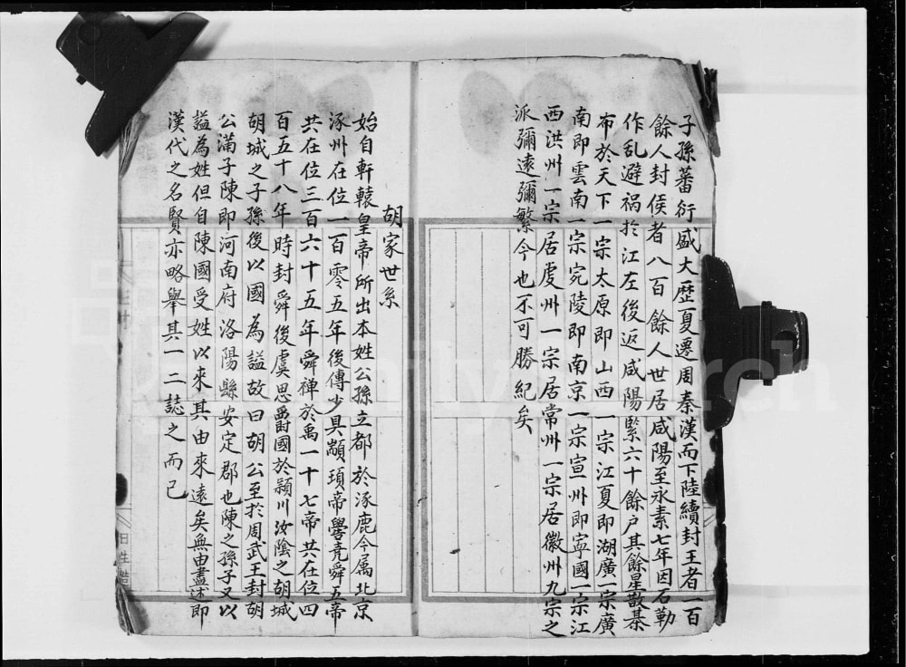 图片[1]-广西桂林胡氏族谱电子版PDF下载-中华家谱网